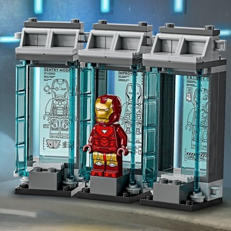 76315 LEGO® Super Heroes Marvel Iron Man laboratorija: Bruņu zāle 