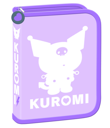 KUROMI zīmuļu penālis, violets, TO-PBW-4110-XXX-KURO-SA 