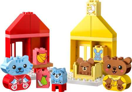 10414 LEGO® DUPLO My First Ikdienas Darbiņi: Ēšana Un Gulētiešana 