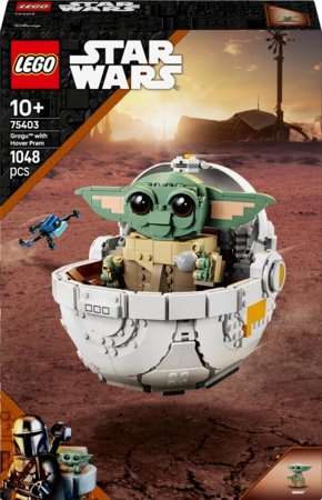 75403 LEGO® Star Wars™ Mandalorian Grogu™ lidojošajos ratiņos 