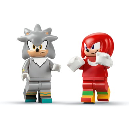 77118 LEGO® Sonic the Hedgehog™ Silver auto pret Knuckles monstru vāģi 