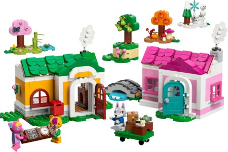 77057 LEGO® Animal Crossing™ Radošās mājas: Prieka sezonas 