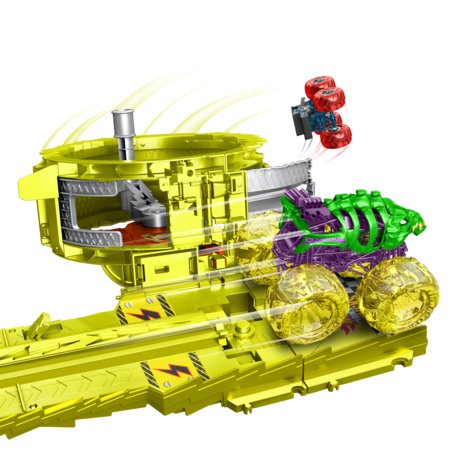 HOT WHEELS Monster Trucks Power Smashers trase jaudas cīnītāji, HXT05 