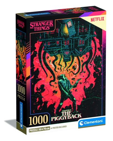 CLEMENTONI STRANGER THINGS puzle, 1000 pcs., 39861 
