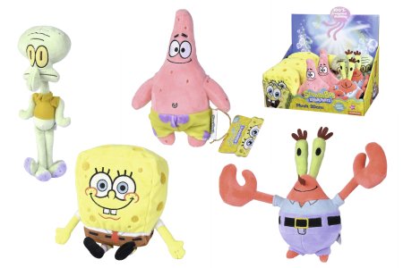 SIMBA plīša rotaļlieta SpongeBob 20cm assort, 109491002 