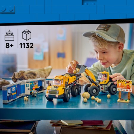 60494 LEGO® City Pašizgāzējs un frontālais iekrāvējs 