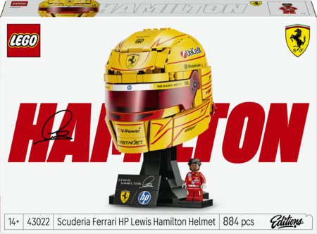 43022 LEGO® Editions Scuderia Ferrari HP Lewis Hamilton ķivere 