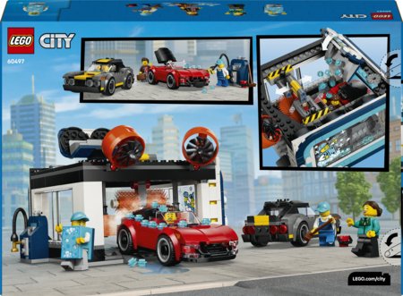 60497 LEGO® City Caurbraucamā automazgātava 