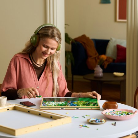 31220 LEGO® Art Klods Monē – Ūdensrozes un japāņu tiltiņš 