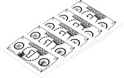 MONOPOLY JUNIOR galda spēle Gabby's Dollhouse, LT, LV, EE, WM04157-ML1-6 