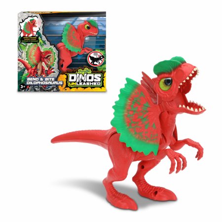 DINOS UNLEASHED dinozaurs Dilophosaurus - saliekties un iekost, 31126 31126