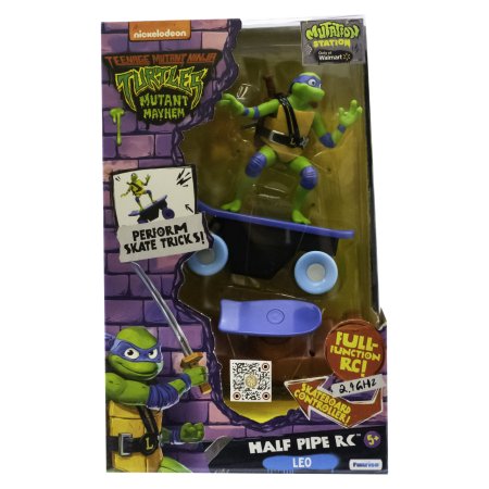"TMNT RC skrituļdēlis ar figūru ""Half Pipe - Leonardo"", 71034" 71034