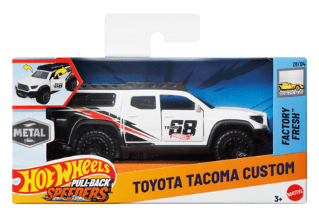 HOT WHEELS Pull-Back atvelkamā automašīna asort., HPR70 HPR70