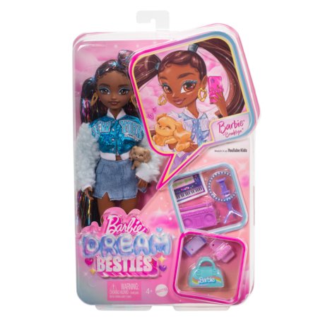 BARBIE Dream Besties lelle Bruklina, HYC22 