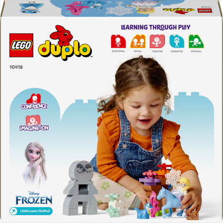 10418 LEGO® DUPLO® Disney™ Elza un Bruni apburtajā mežā 