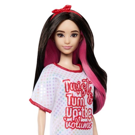 BARBIE Fashionistas lelle ar sarkanām matu šķipsnām, HRH12 