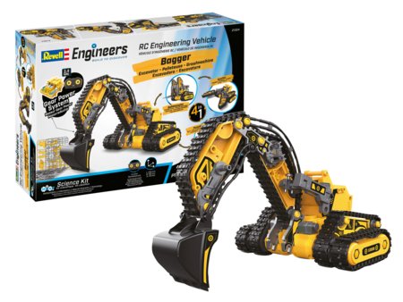 REVELL RC konstruktors Engineering Vehicle 4in1, 21304 