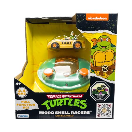 "TMNT RC transportlīdzeklis ""Micro Shell Racers - Michelangelo"", 71031" 71031