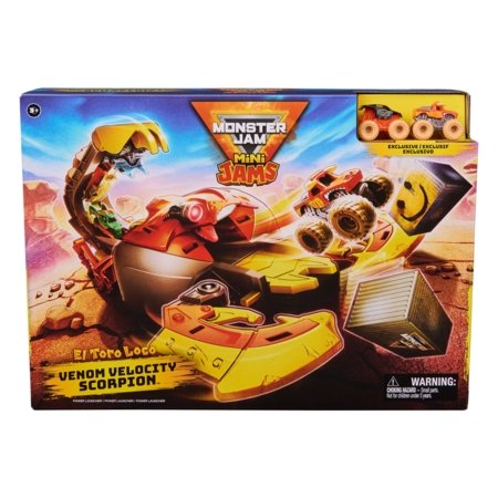MONSTER JAM MINI JAMS launch track Venom Velocity Scorpion, 6069752 