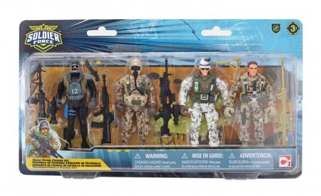 CHAP MEI komplekts Action Squad Soldier Force, 545306 545306
