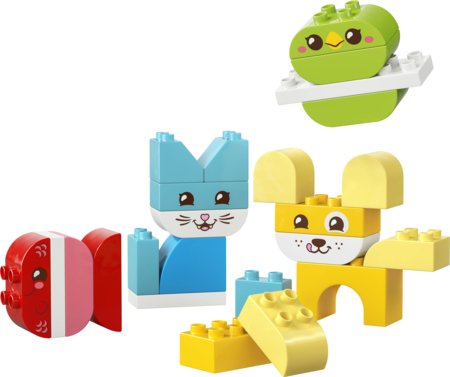 10477 LEGO® DUPLO® Mani pirmie “Trīs vienā” Radošie mīlīgie mājdzīvnieki 
