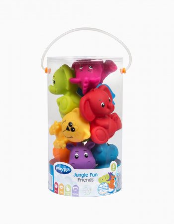 PLAYGRO bath toy Jungle Fun Friends (fully sealed), 187485/0188417 187485/0188417