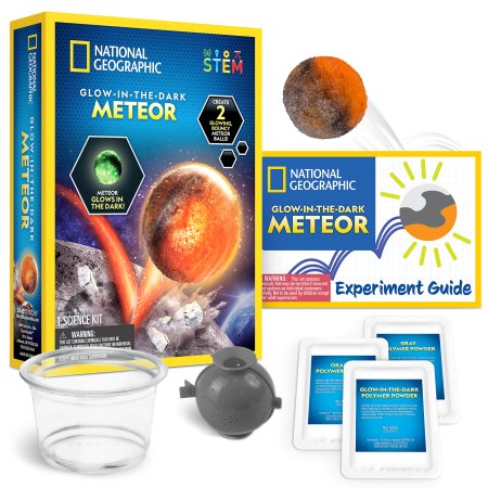 NATIONAL GEOGRAPHIC komplekts Glow in the Dark Meteor, RTMETEORINT 