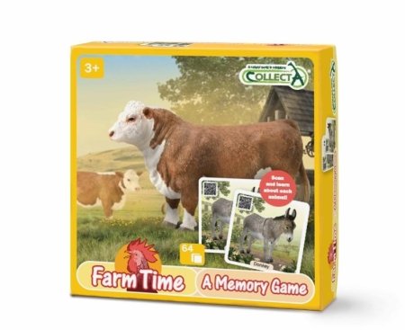 COLLECTA Atmiņas spēle - saimniecības laiks 64 gab., 84239 
