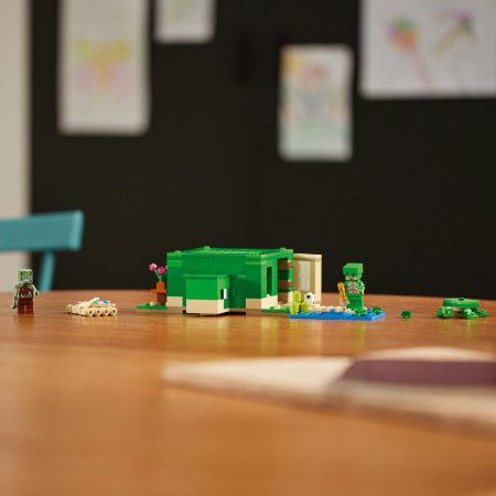 21254 LEGO®  Minecraft Bruņurupuču Pludmales Māja 