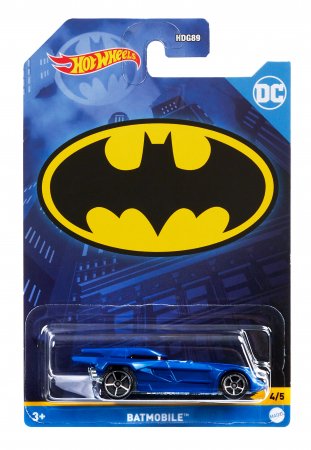HOT WHEELS tematiskā Betmen mašīna asort., HDG89 HDG89