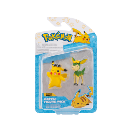 POKEMON Pikachu un Deerling darbības figūriņas, 2 gab., PKW4109 