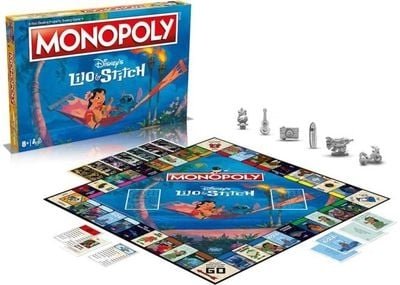 MONOPOLY galda spēle Stitch (ENG), G03881E0 