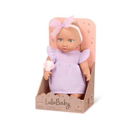 LULLABABY lelle ar ceriņkrāsas džemperīti, LBY7313Z 