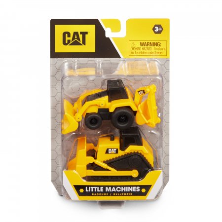 CAT  brīvriteņu transportlīdzeklis Little Machines, 2-pack dažādi, 82149 82149
