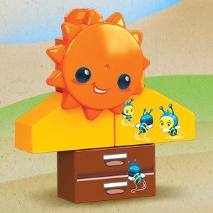 MEGA BLOKS zaļā pilsēta - ferma, HDL07 HDL07
