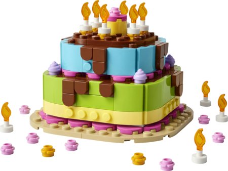 40815 LEGO® Dzimšanas dienas ballītes torte 