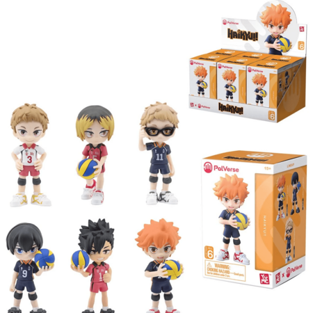 YUME Haikyu anime figūras blind box, 11790 