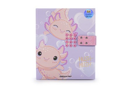 DREAM POP dienasgrāmata ar kodu, aksolotlis, K30300-33015 
