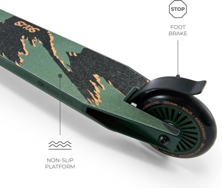 KINDERCRAFT sporta skrejritenis SOLIS, zaļš, KRSOLI00GRE0000 