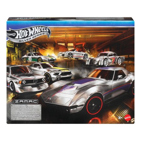 HOT WHEELS 1:64 sešu ZAMAC modeļu komplekts, JLB26 