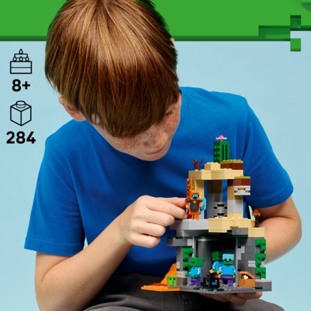 21587 LEGO® Minecraft® Zombiju pazemes cietums 