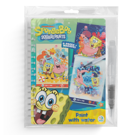 DODO burvju ūdens krāsojamā grāmata SpongeBob, 200642 