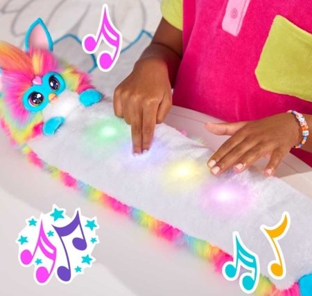 FURBY interaktīva rotaļlieta DJ Furby Rainbow, G0668UU0 