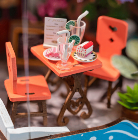 ROLIFE koka konstruktors Jūras brīvdienu restorāns, DS039 