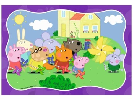 RAVENSBURGER bērnu puzle Peppa Pig, 2x24 gab., 12004184 