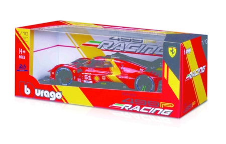 BBURAGO 1:18 sacīkšu automodelis Ferrari Racing - 499P, 18-16301 