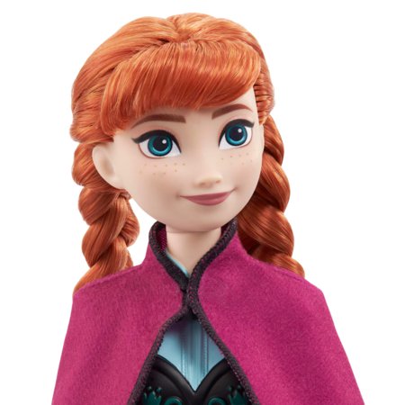 DISNEY FROZEN lelle - Anna ar bizēm, HLW49 HLW49