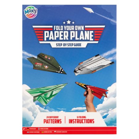 MOXY radošais komplekts "Fold your own Paper Planes block", 100094 
