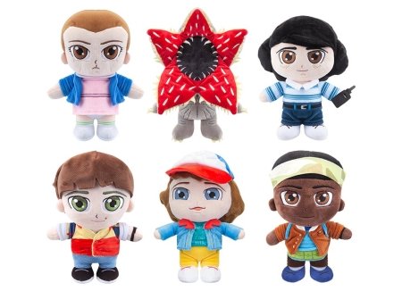 STRANGER THINGS plīša rotaļlieta, dažādi, 28cm., 466207 