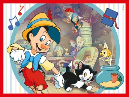 CLEMENTONI puzle Disney Classics, 12 kubi, 41196 